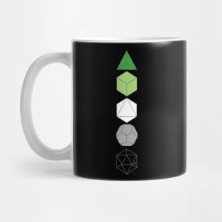 Aro Platonic Solids (plain) Mug